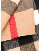 classic check cashmere scarf