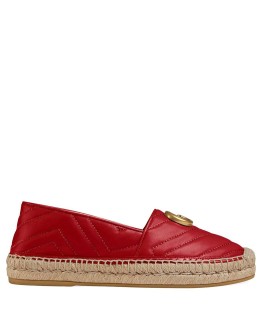 Chevron quilted espadrilles