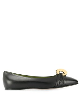 Half Moon GG flat pumps