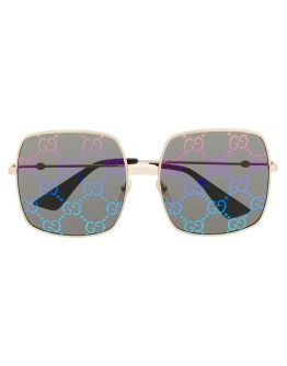 GG holographic square-frame sunglasses