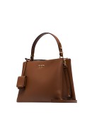 double-zip tote bag