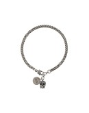 skull charm bracelet