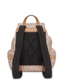 small monogram print rucksack