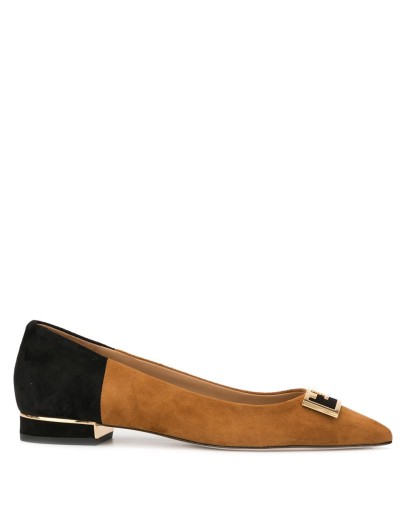 Gigi two-tone flats