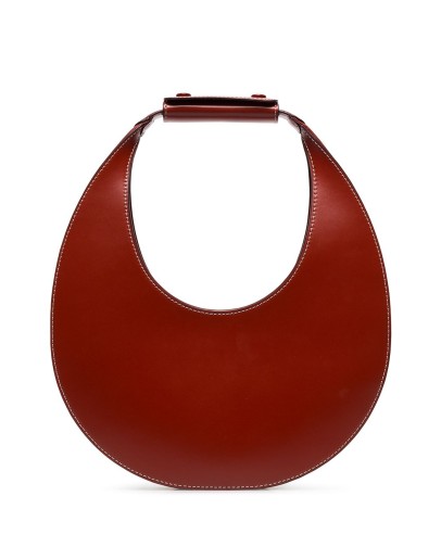 Red Moon leather shoulder bag