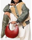 Red Moon leather shoulder bag
