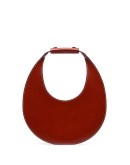 Red Moon leather shoulder bag