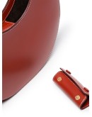 Red Moon leather shoulder bag