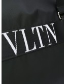 small Boston logo print holdall