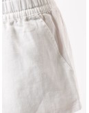 high-waisted drawstring shorts