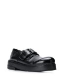 platform sole derby shoes