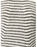hooded stripe jumper
