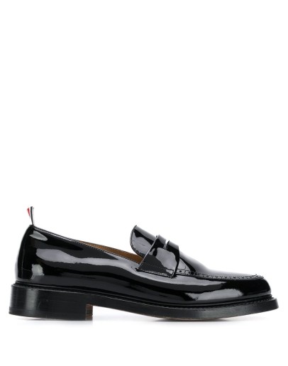 patent penny loafers