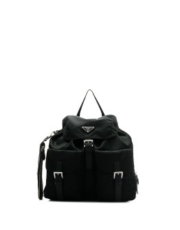 logo plaque backpack