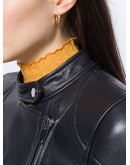 polished hoop earrings