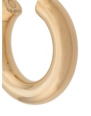 polished hoop earrings