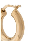polished hoop earrings
