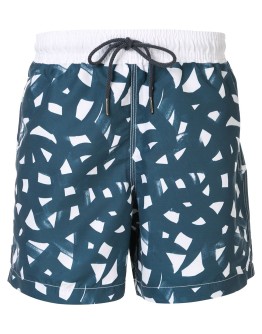 all-over print swim shorts