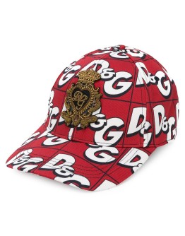 all-over logo cap