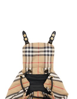 small Vintage Check Icon Stripe backpack