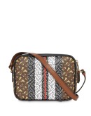 Monogram Stripe E-canvas Camera Bag