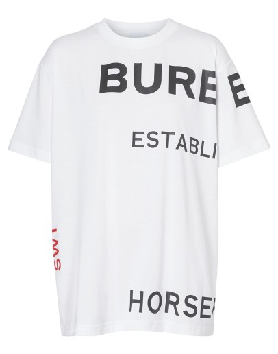 Horseferry print oversized T-shirt