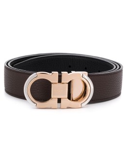 Gancini buckle belt