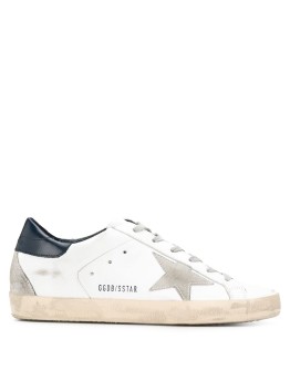 distressed finish low top sneakers