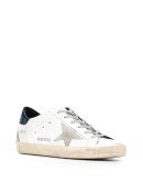 distressed finish low top sneakers