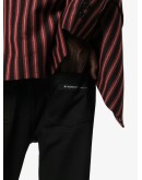 mid-rise straight-leg jeans
