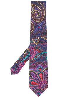 paisley patterned tie