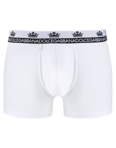 logo crown print trunks
