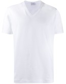 white back logo tab T-shirt