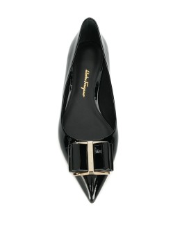 double bow ballerina shoes