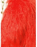 faux fur shaggy coat