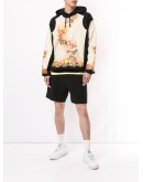 x Jean Paul Gaultier floral print hoodie 