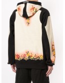 x Jean Paul Gaultier floral print hoodie 