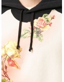 x Jean Paul Gaultier floral print hoodie 