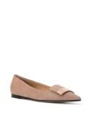 patent-trimmed ballerina flats
