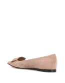 patent-trimmed ballerina flats