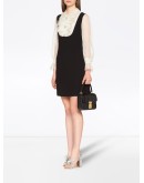 crocodile-effect tote bag