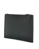 logo plaque clutch bag