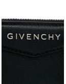 logo plaque clutch bag