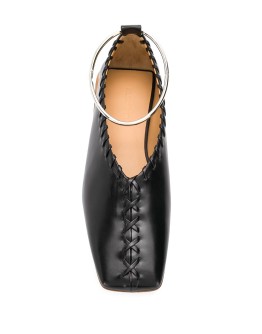 square toe slippers