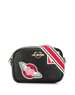 Love patch belt bag