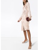 sequinned shirt dress