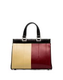 Zumi panelled tote bag