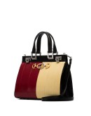 Zumi panelled tote bag