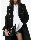 FF embossed patent leather tote bag