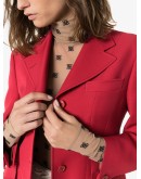 single-breasted tailored blazer
